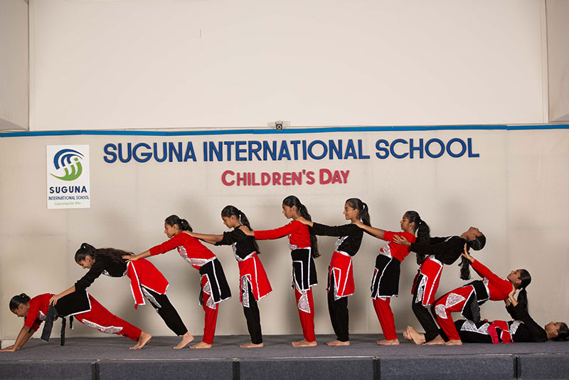 children's day group dance - Suguna International School