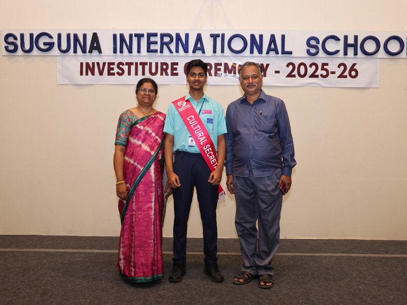 Investiture Ceremony - Suguna International School