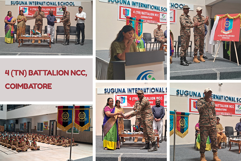 NCC Inauguration - Suguna International School