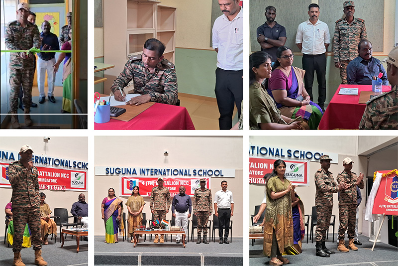 NCC Inauguration - Suguna International School