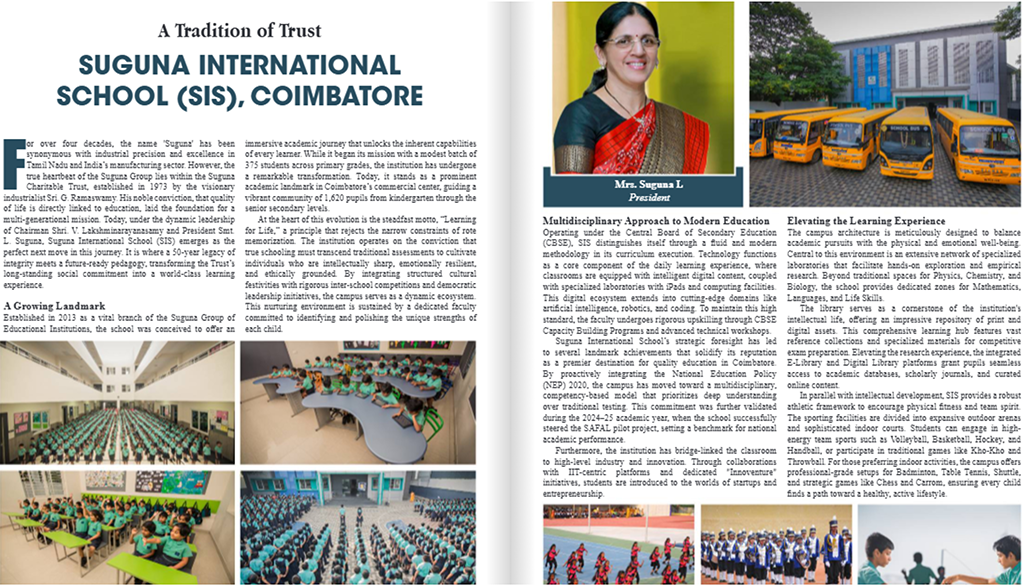 tradition of trust - Suguna International School